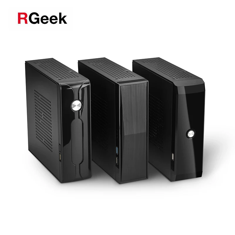 RGeek Computer Hardware PC Desktop Accessories Mini ITX PICO PSU Motherboard PC Case