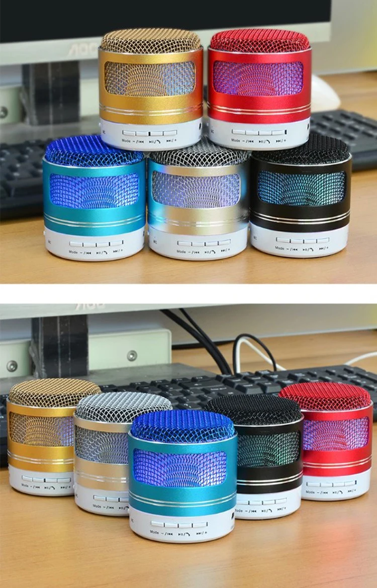 promotional gifts manufacturer Bluetooth speakers metal mini wireless speaker in China - ANKUX.COM