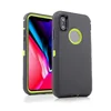 Best Quality custom shockproof armor rugged hybrid TPU+PC defender case for iphone XR