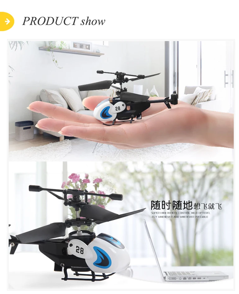 Micro 3.5 Channel Induction Toy Flying 