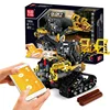 Hot sale wireless 2.4 G remote control handle cheap DIY intelligence 2 in 1 changeable block toy for kids