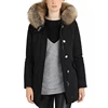 Custom puffer duck goose filled long down coat women