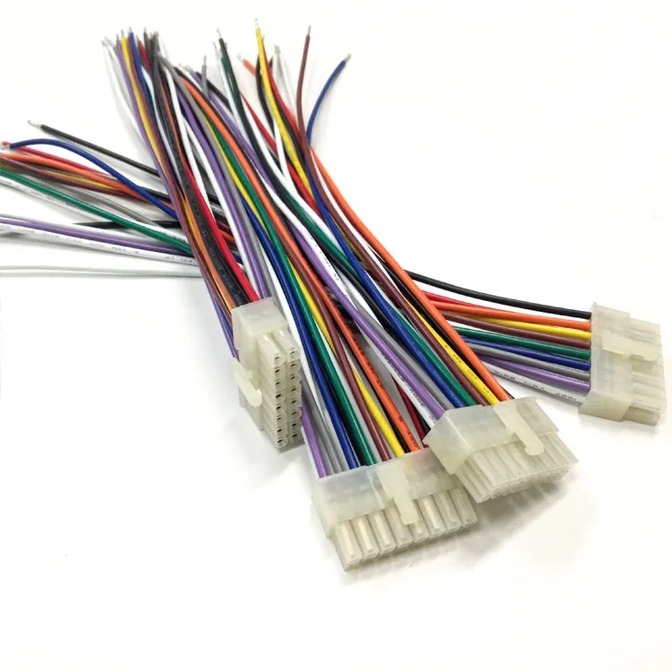 Custom wire harness 5557 16 pin AWG16 pigtail cable 4.2 pitch Stripped end - ANKUX.COM