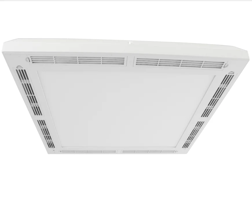 Air Sterilizing and Purification Panel Light with Antiseptic Antivirus Nano-Tech Materials