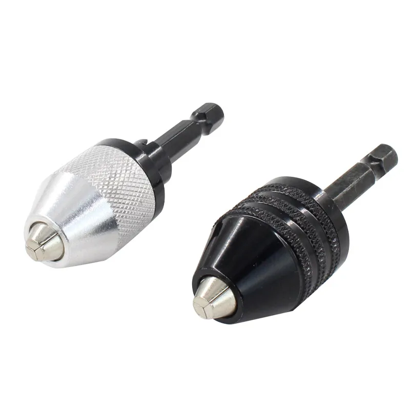 Hex Shank Round Shank Chuck For Electric Bits And Hss Drill 3 Jaw Self