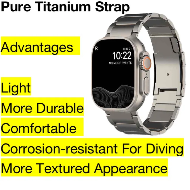 Watch Band For Apple Watch Ultra Titanium Band 49mm,Apple Watch Ultra