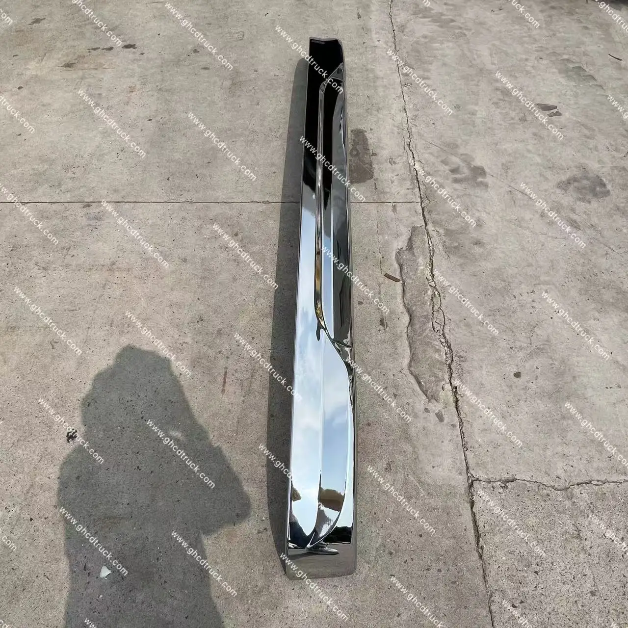 product ghcd high quality chrome metal lower bumper new product for japanese truck brands giga hino isuzu mitsubishi-2