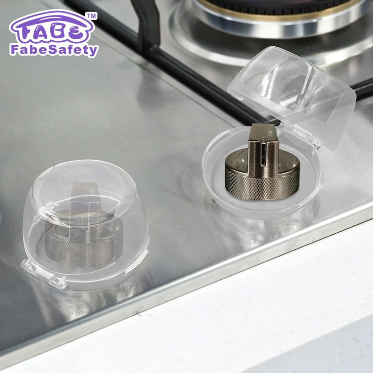 Fabe V015 Safety Clear View Stove Knob Covers & Stove Cover & Microwave