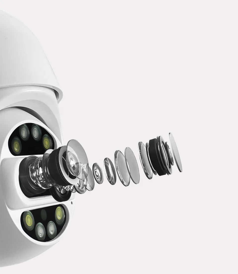 无线wifi室外ptz ip安全摄像机双频ip66 防风雨双向音频 1080p相机