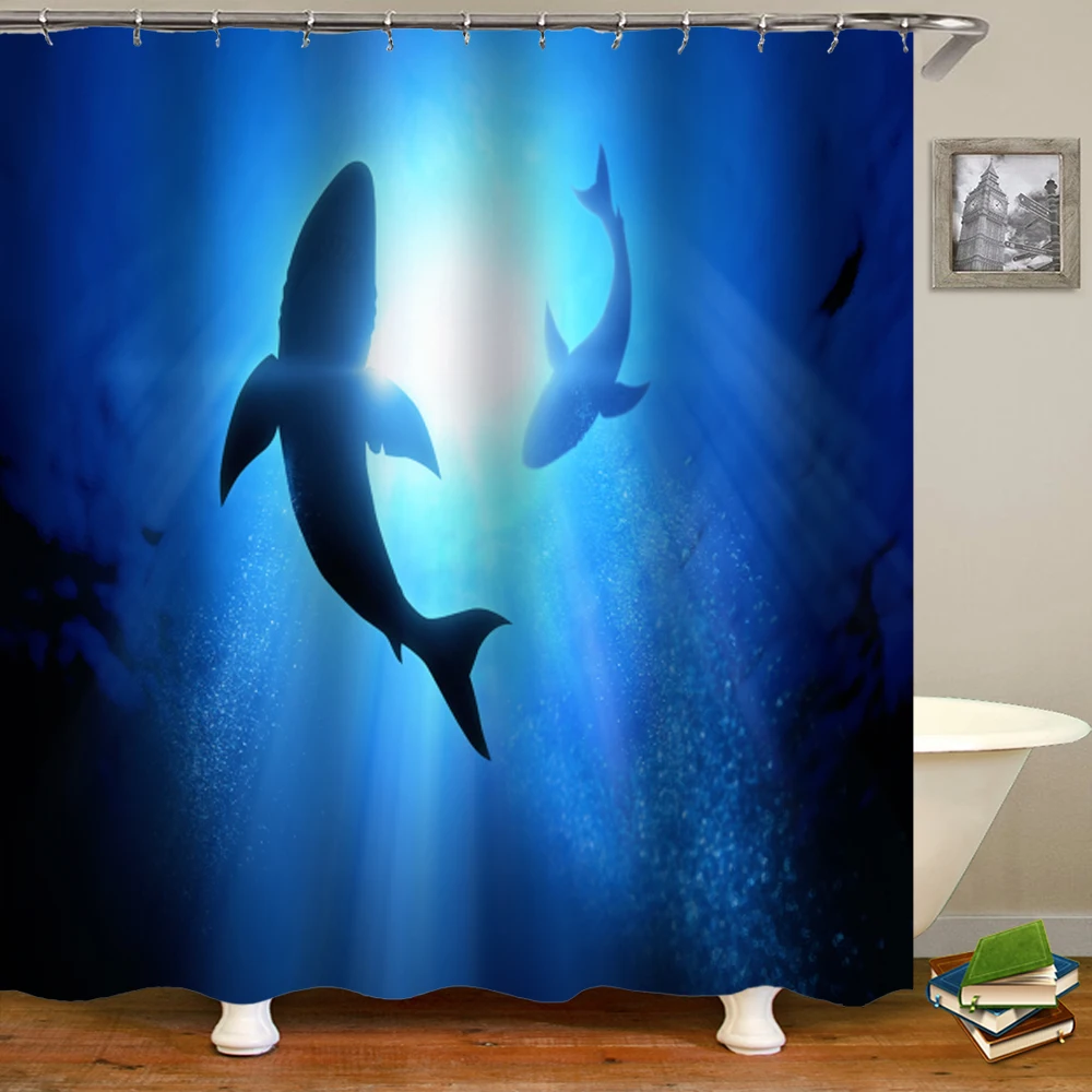 2020 Customized New Designer Art Deco Fashionable Bath Shower Curtains