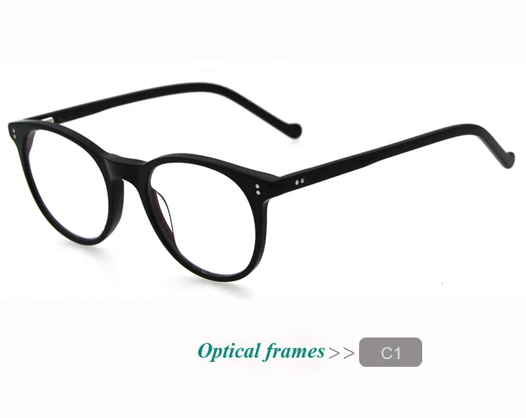 Acetate Glasses Optical Without Nose Pads Women Eyewear Eyeglass Frame