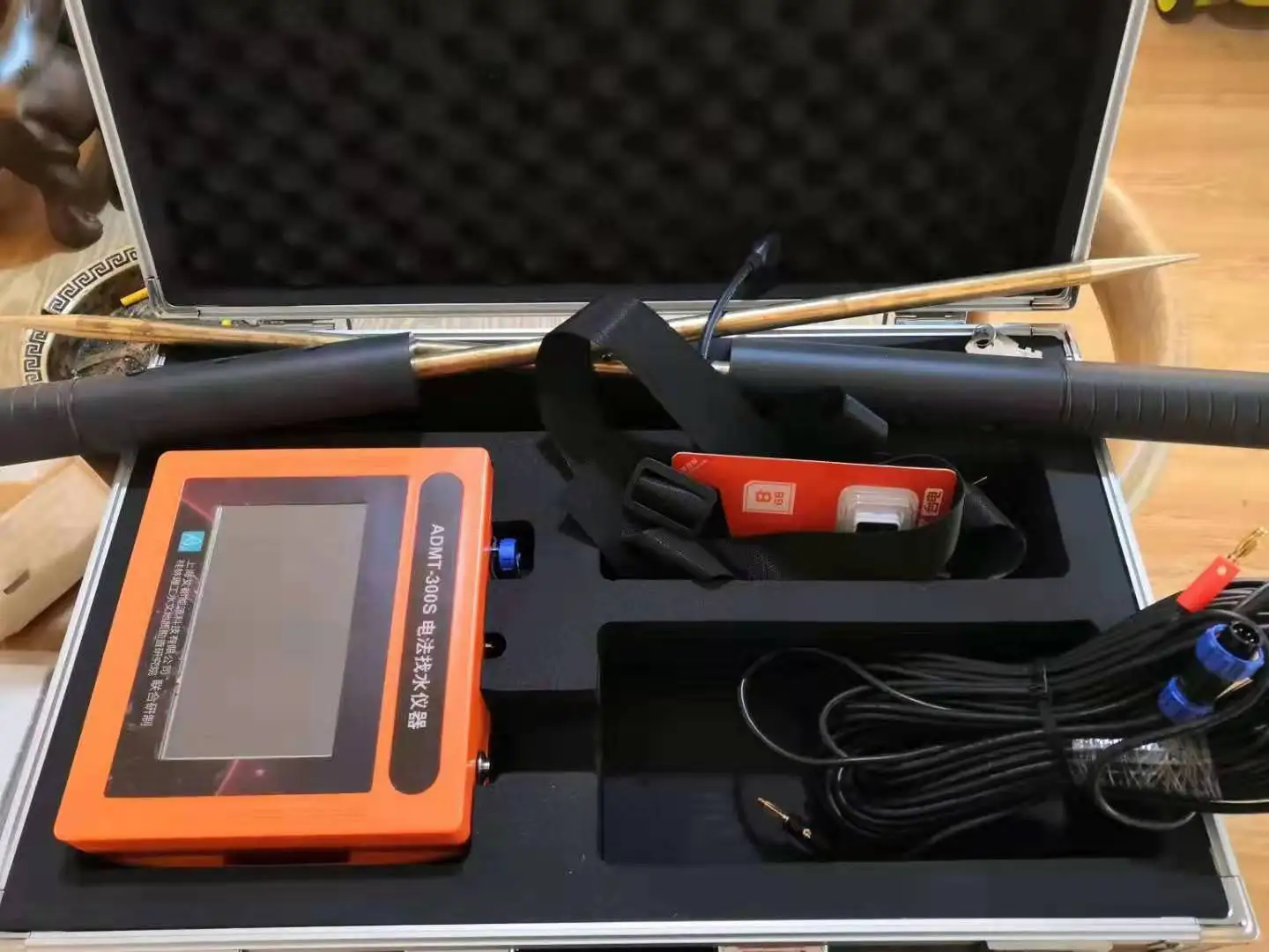 China 3d Imaing Admt 300s Underground Water Detector With Screen Touch