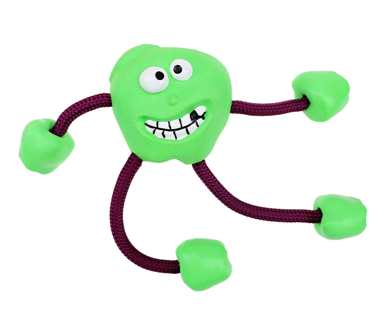 Dog toys are suitable for large dogs - medium and large dogs can be used for chewing, grinding, war