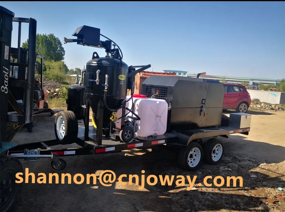 Db800 Mobile Dustless Blaster For Sale Any Color Wet Sand Vapour Soda No Pollution High Quality