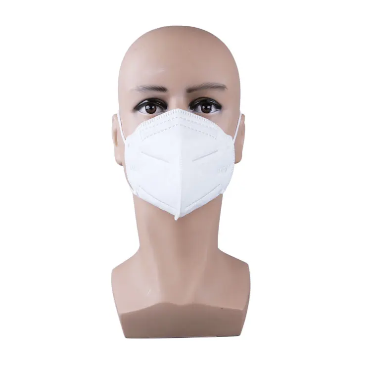 6层防尘舒适呼吸器防尘半面罩kn95一次性布口罩