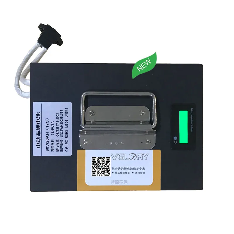 Much Lower average price per year 48v lithium ion battery with charger