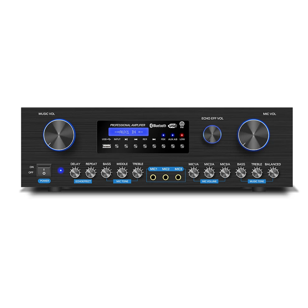 High Quality Audio Amplifier Mini Karaoke Amplifier For Pa Speaker Home