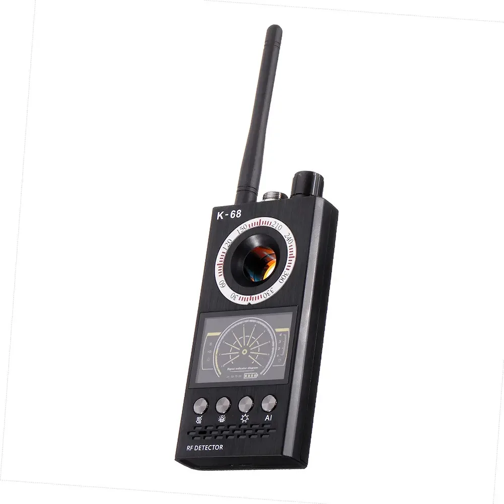 K68 Anti Spy Wireless Rf Signal Detector Bug Gsm Gps Tracker Hidden Spy Camera Device Debug Car