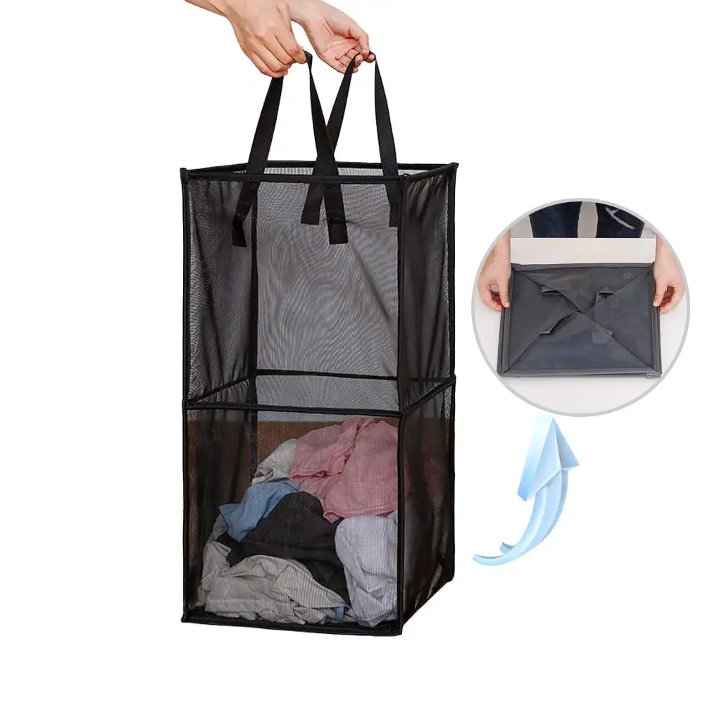 Laundry Basket Mesh Pop Up Hamper Laundry Hamper Buy Foldable Pop Up