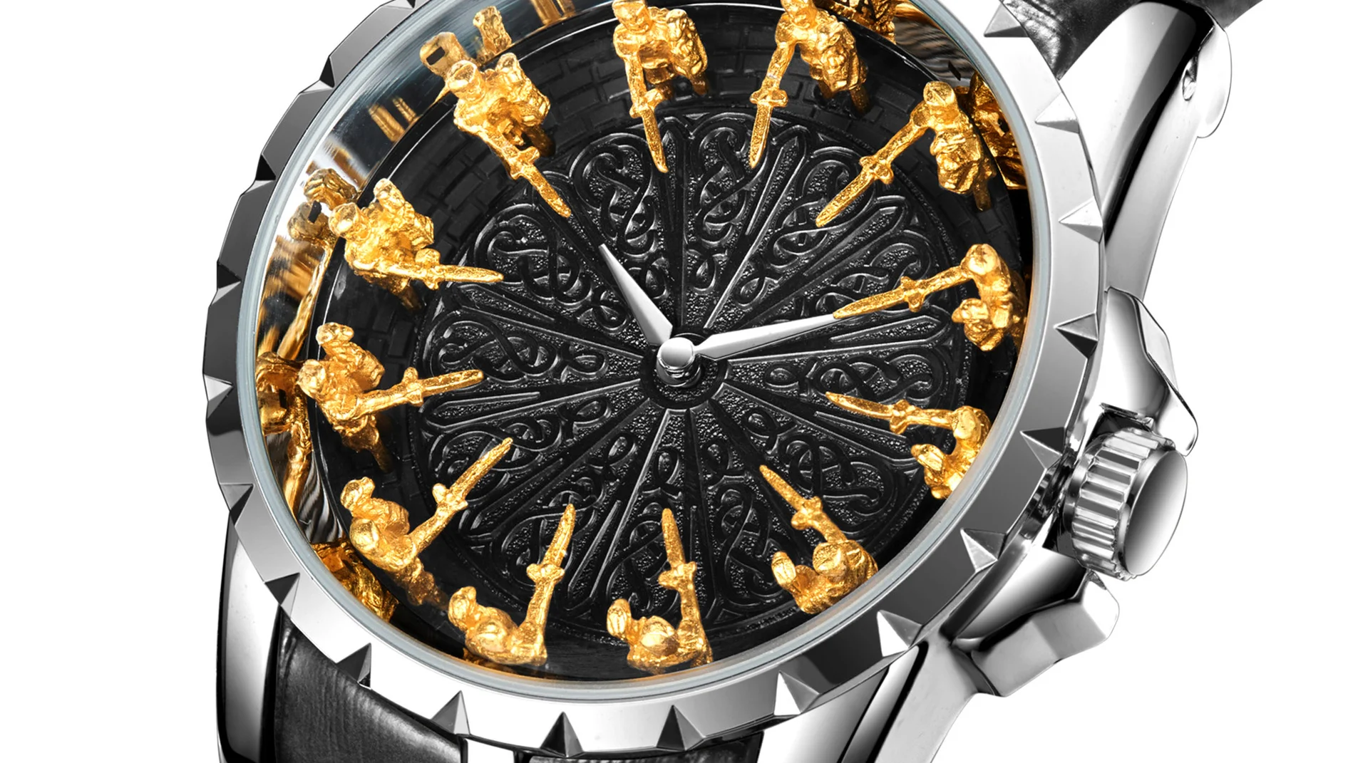 Onola 3809 Men's Gold Waterproof Quartz Watch Luxury Automatic