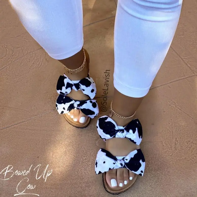 cow platform shoes