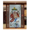 Custom-order Chinese style auspicious omen pattern glass mosaic mural tile for art background of porch decor