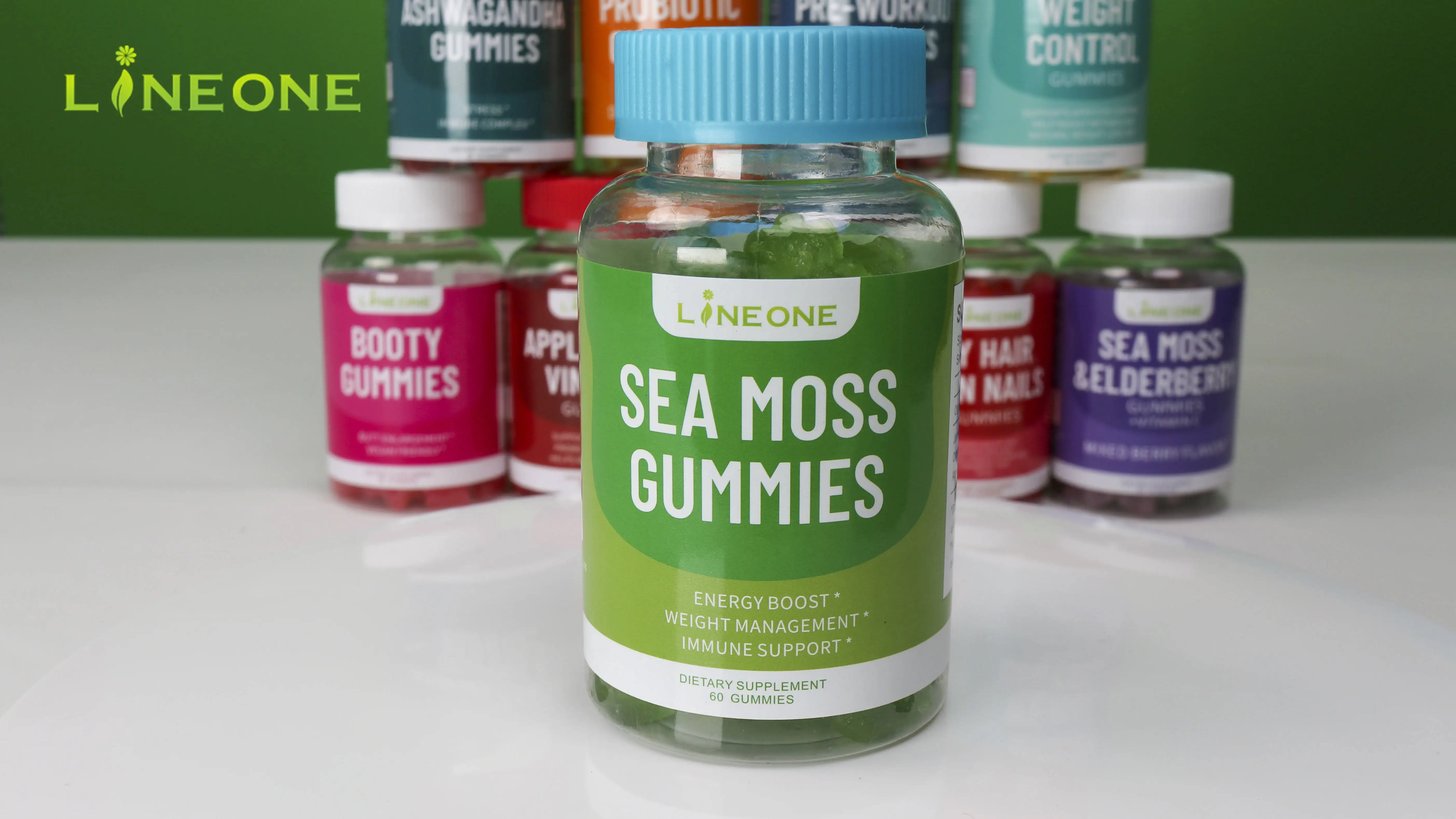 Sea Moss gummies Organic Burdock Root gummies Sea Moss and Bladderwrack gummies Seamoss Raw Supplement manufacture