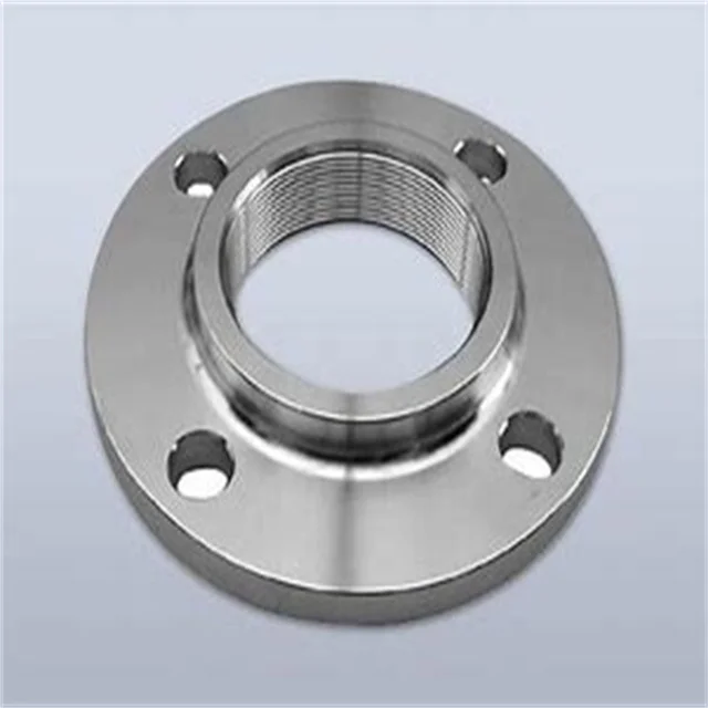 Stainless Steel 316 304 Butt Welding Flange 3000# 300# Pressure Threaded Customized Size Best Selling manufacture