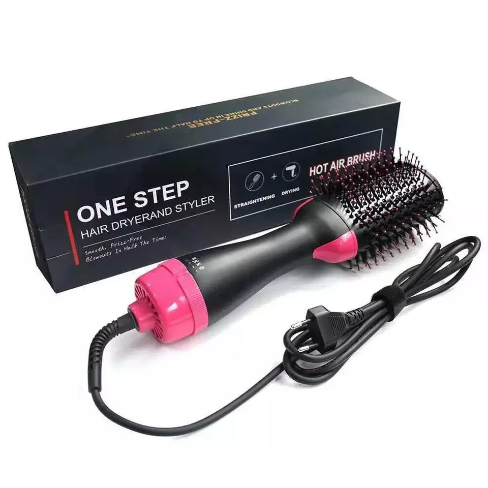 REVLON One-Step Hair Dryer And Volumizer Hot Air Brush black