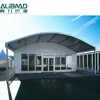 outdoor big marquee clear trading commercial tents Aluminum arc wedding events tent house with flame retardant CE certificate