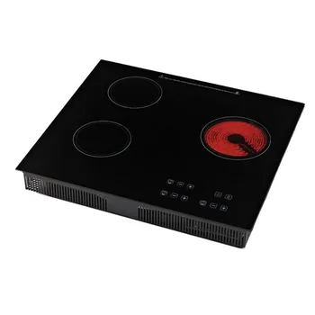 4000w 3 Burner Touch Control Induction Infrared Cooker Used