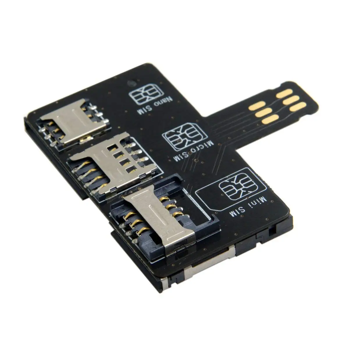 4 In 1fpc Cable Nano Sim Card Extender For Iphone And Other Android