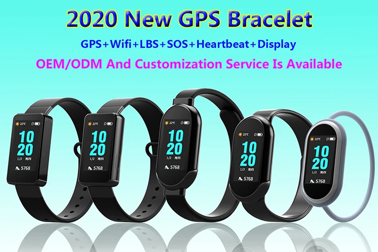 Tamper Proof Baby Gps Bracelet,Sos Function Antitheft Real Time Gps