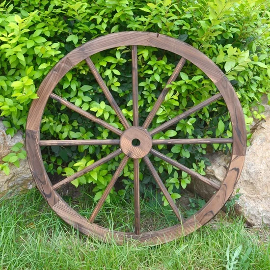 Antique Wooden Wheels Home Garden Decoration Wagon Home Garden Decoration Wagon Wheels