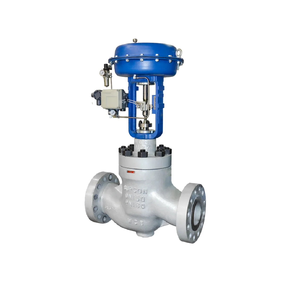 Flow Control Valve With Flowserve 3200md Digital Valve Positioner And ...