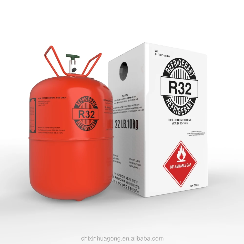 Quzhou Factory R32 Refrigerant Gas R32 Gas Price For Air Conditioning ...