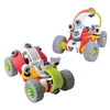 DIY Self-assembly Vehicle Puzzle Blocks Children Take Apart Fun Learning Educational Toys
