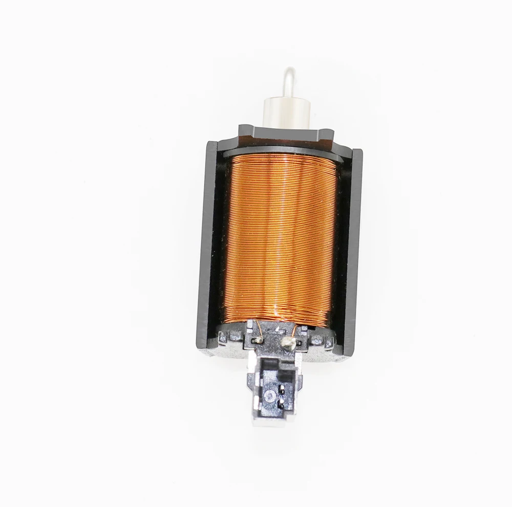High Temperature Resistance Solenoid Coil Dc 12v 48v Electric Lock Embedded Mini Solenoid Push