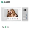 High Quality 7 Inch TFT-LCD Acrylic Screen 4 Wire Video Door Phone With Aluminum Alloy Outdoor Unit For Multi Apartment