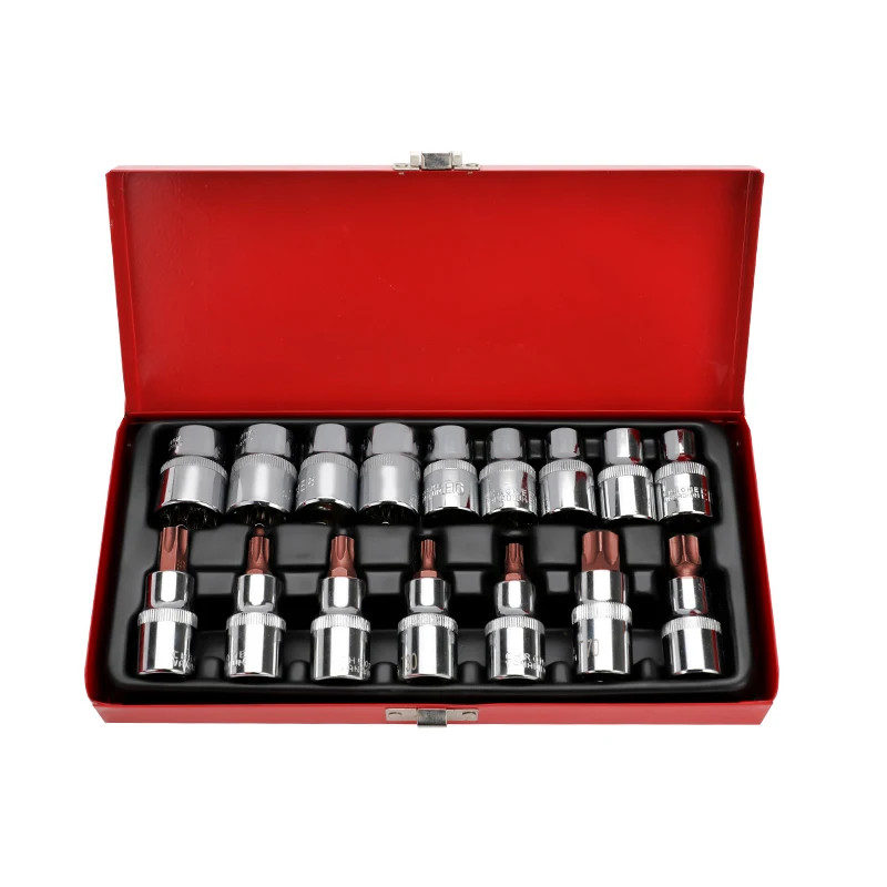 16pcs bit socket