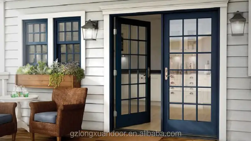 Puerta De Entrada De Estilo Francés Con Iluminación Diurna,Puertas De