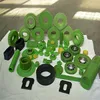 Custom green nylon plastic component,OEM Plastic machined part