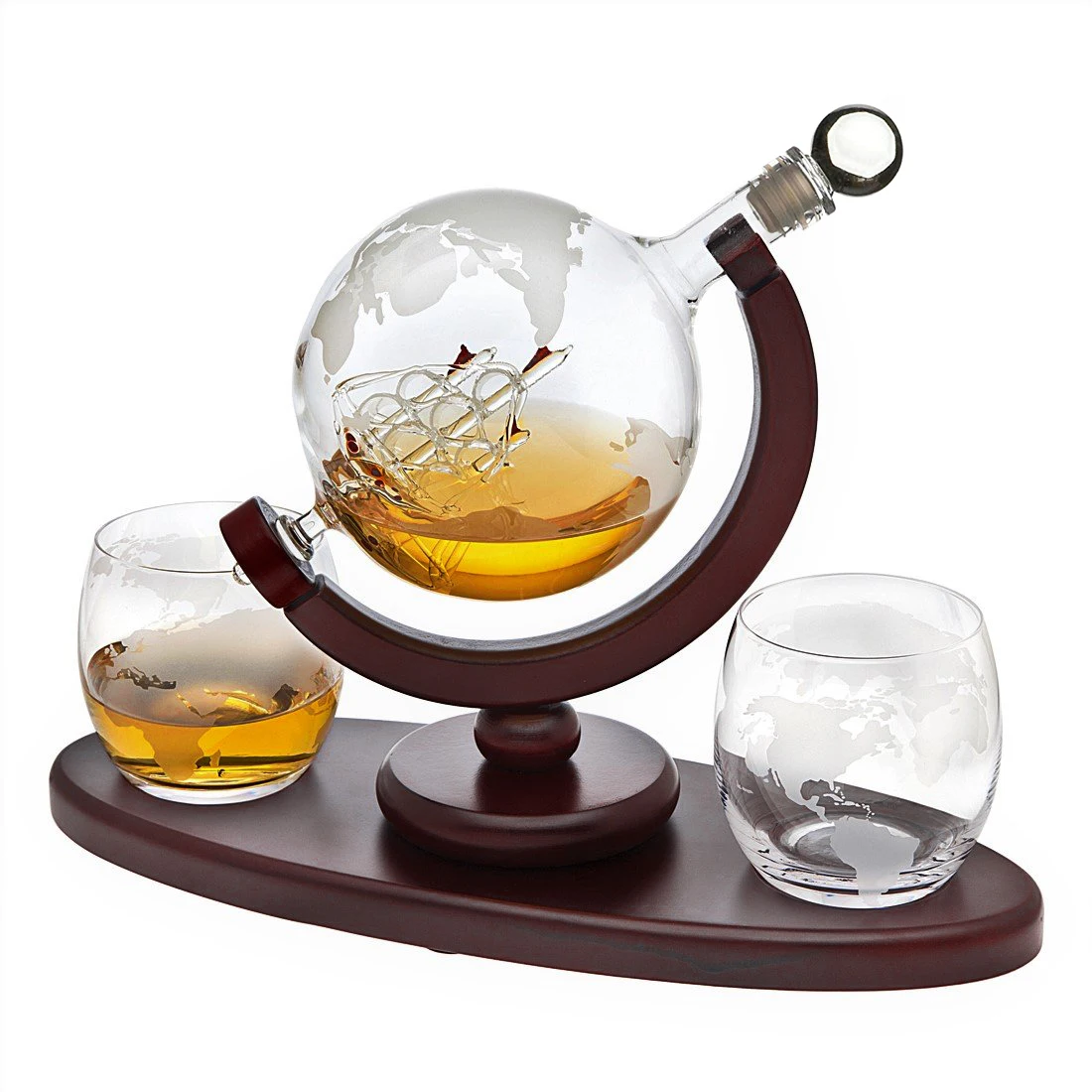 Decanter набор для виски. штоф для крепких напитков. набор бокалов 6шт 230мл mu-tc-021 93644. набор для выпивки. "пьюар".