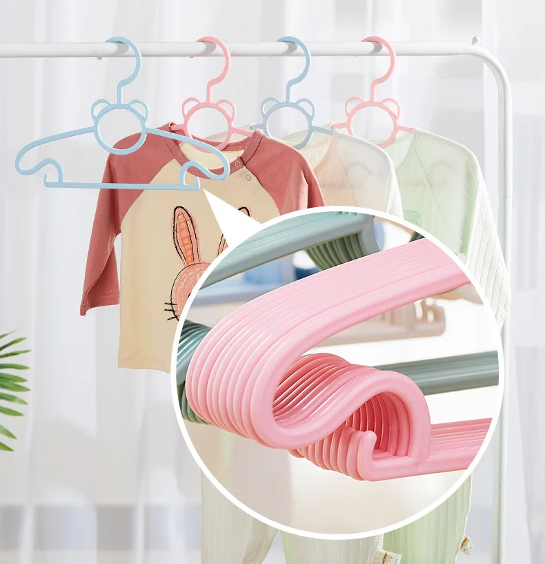 10 Pcs Plastic Nursery Hangers Baby Coat Hangers Buy Hangers,Baby