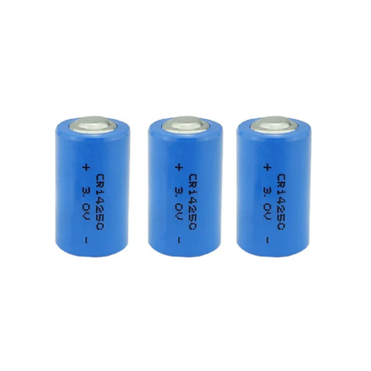 Cheap Cr14250 3v 600mah Limno2 Cylindrical Battery Lithium Battery ...