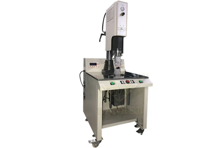 Digital Display Two Generators UP and Down Vibration Ultrasonic Plastics Double Sides Welding Machine