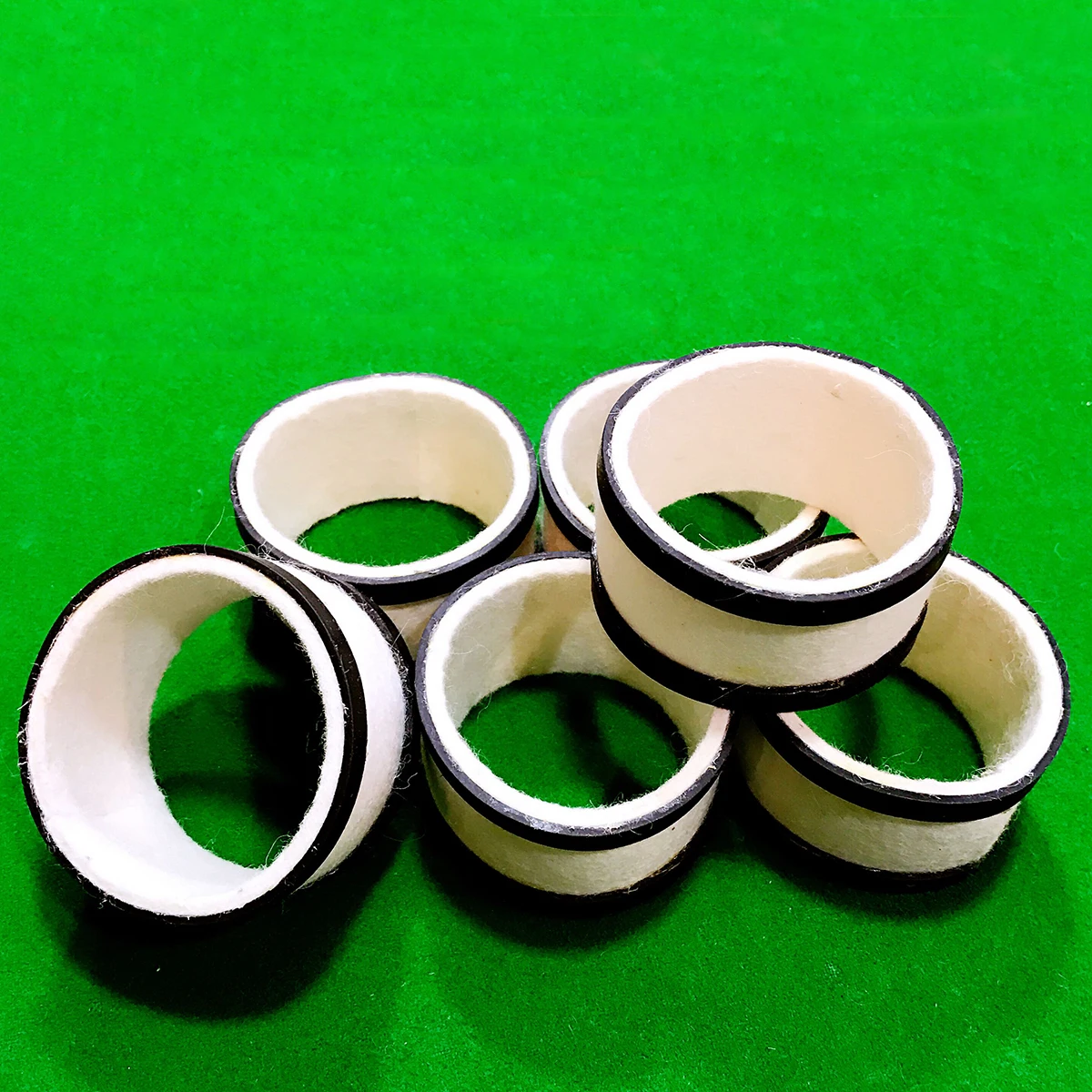 52.5mm Billiard Snooker Ball Cleaner Woolen Ring Loop For 22pcs