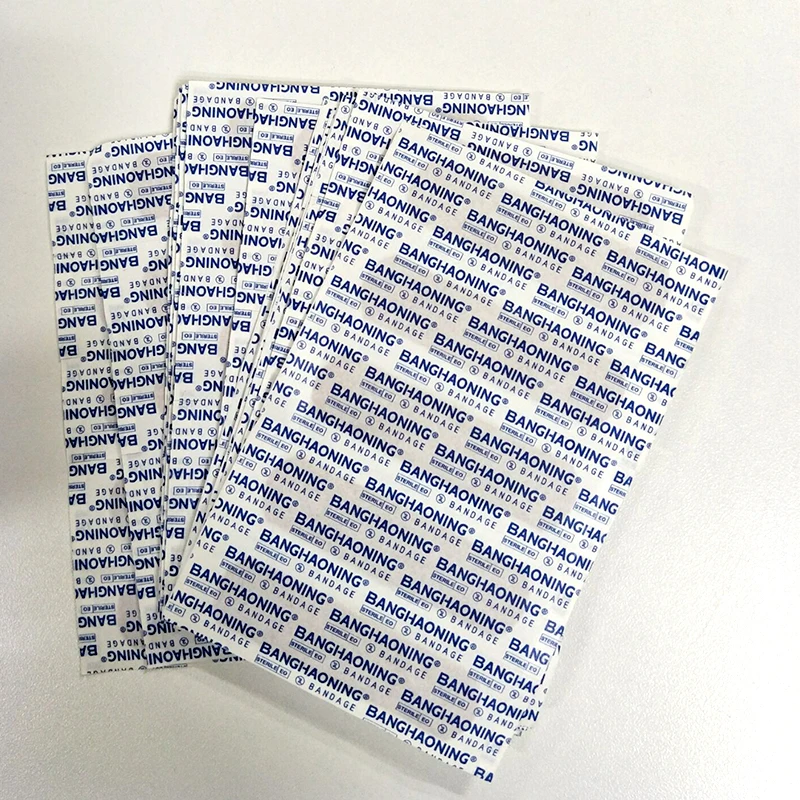 Hot product elastic fabric 72*19mm  100pcs/box adhesive medical plaster