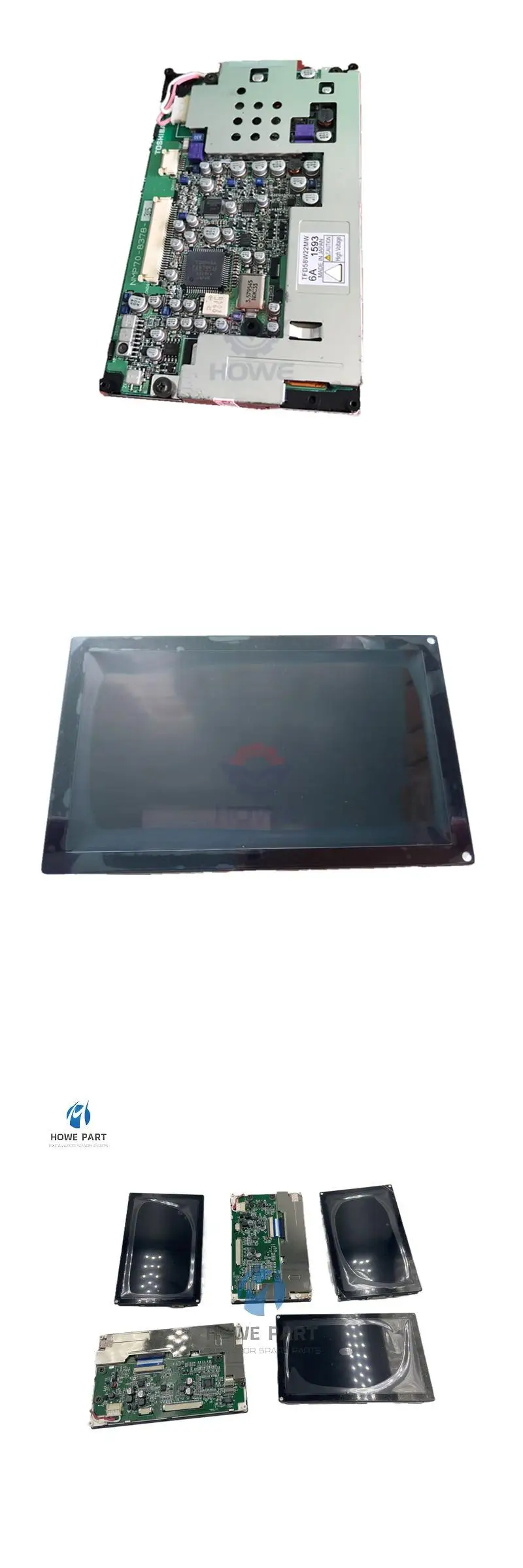 High Quality Monitor Lcd For Cat 320d Zx200 3 58 Inch Excavator Lcd