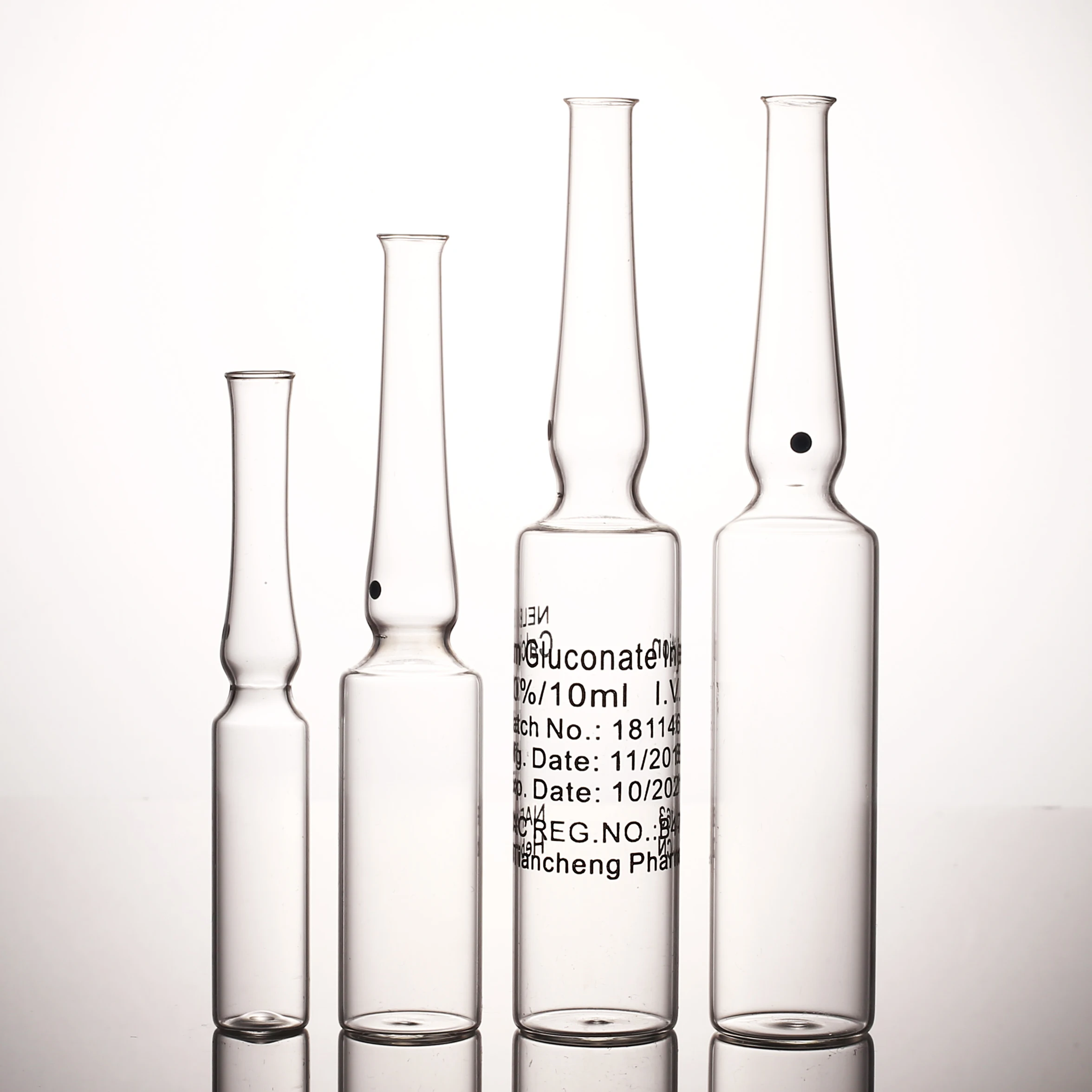 1 Ml 2ml 5ml Steroid Vitamin Low Borosilicate Empty Glass Ampoule Vials
